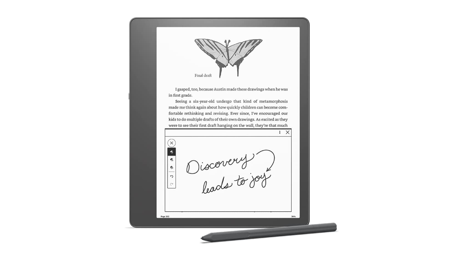 Amazon Kindle Scribe 10.2" 32GB WiFi eReader with Premium Pen Black
