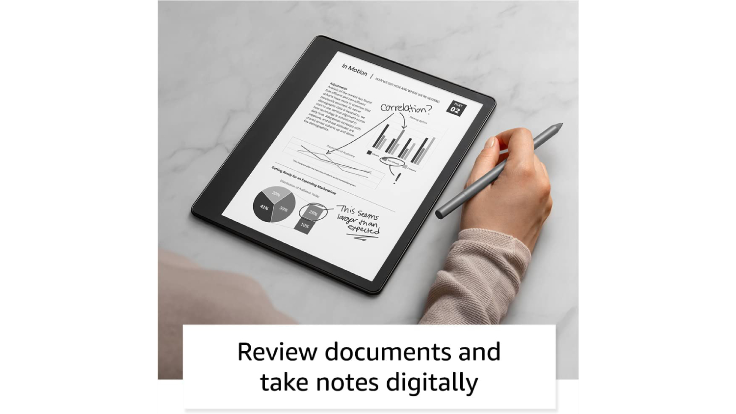 Amazon Kindle Scribe 10.2" 32GB WiFi eReader with Premium Pen Black