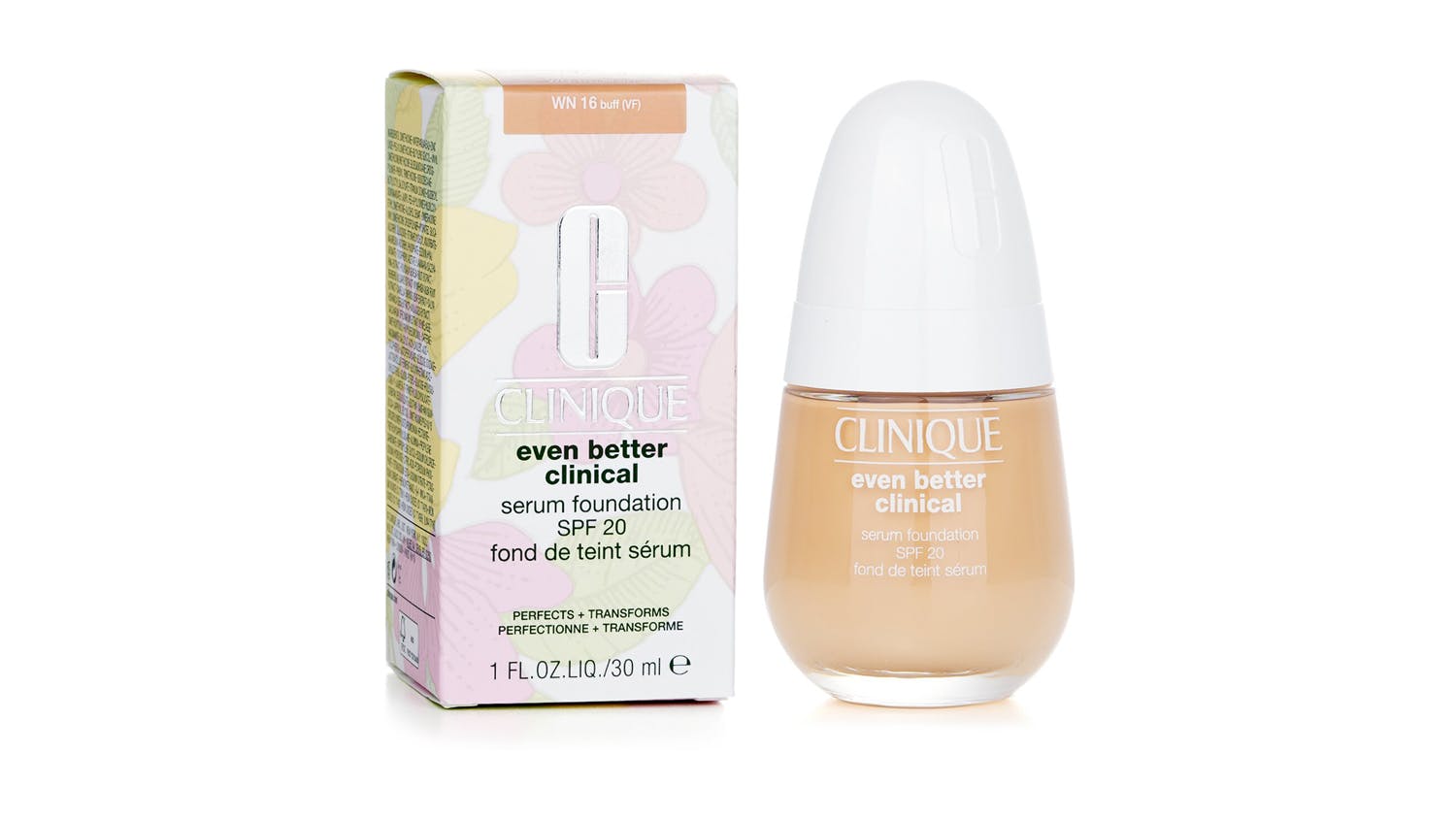 Clinique Even Better Clinical Serum Foundation SPF 20 - # WN 16 Buff - 30ml/1oz