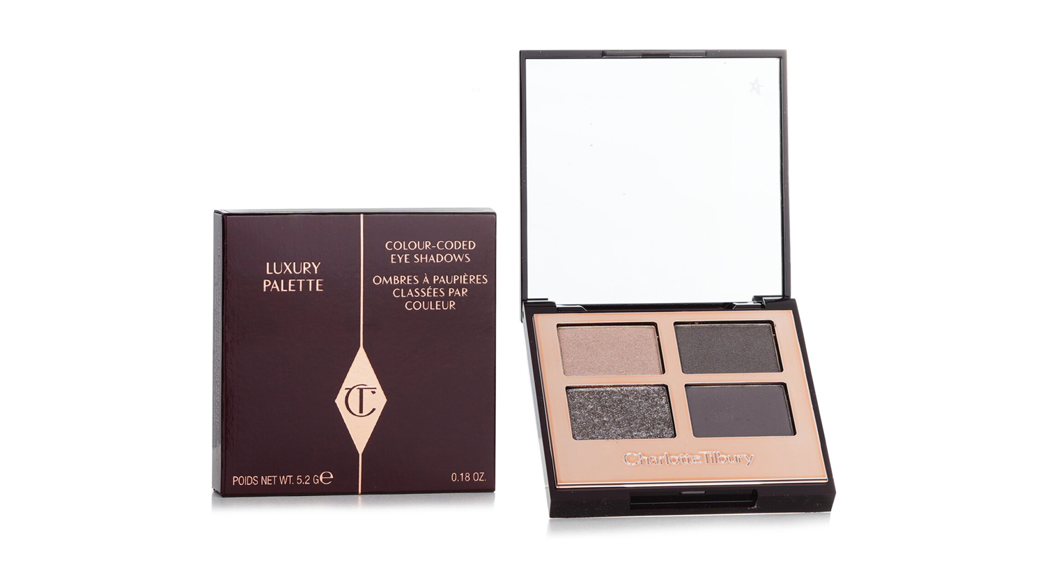 Luxury Palette Colour Coded Eye Shadows - # The Rock Chick - 5.2g/0.18oz