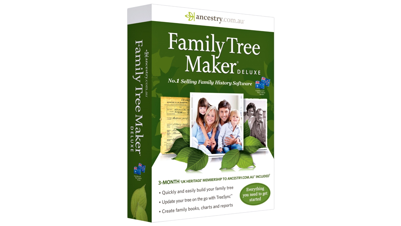 Family Tree Maker 2014 Deluxe Edition Harvey Norman New Zealand