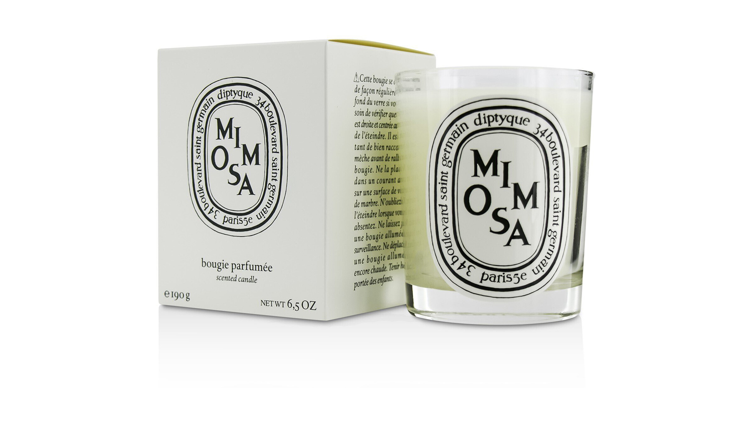 Diptyque Scented Candle - Mimosa - 190g/6.5oz