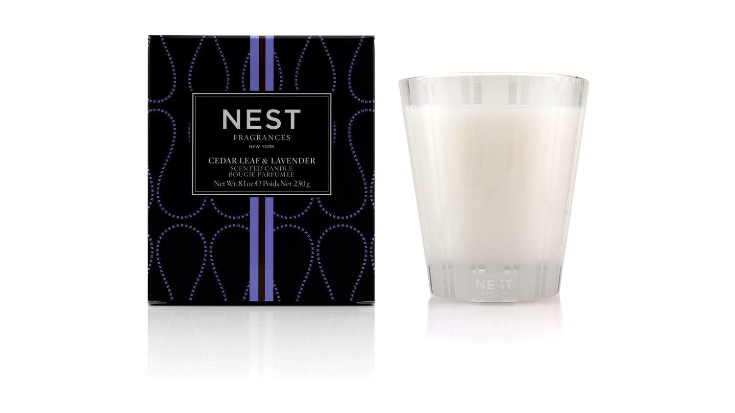 Nest Scented Candle - Cedar Leaf and Lavender - 230g/8.1oz