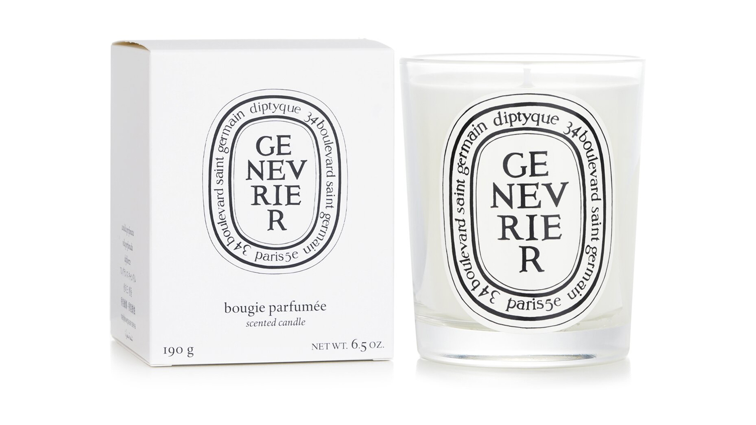 Diptyque Scented Candle - Genevrier (Juniper) - 190g/6.5oz