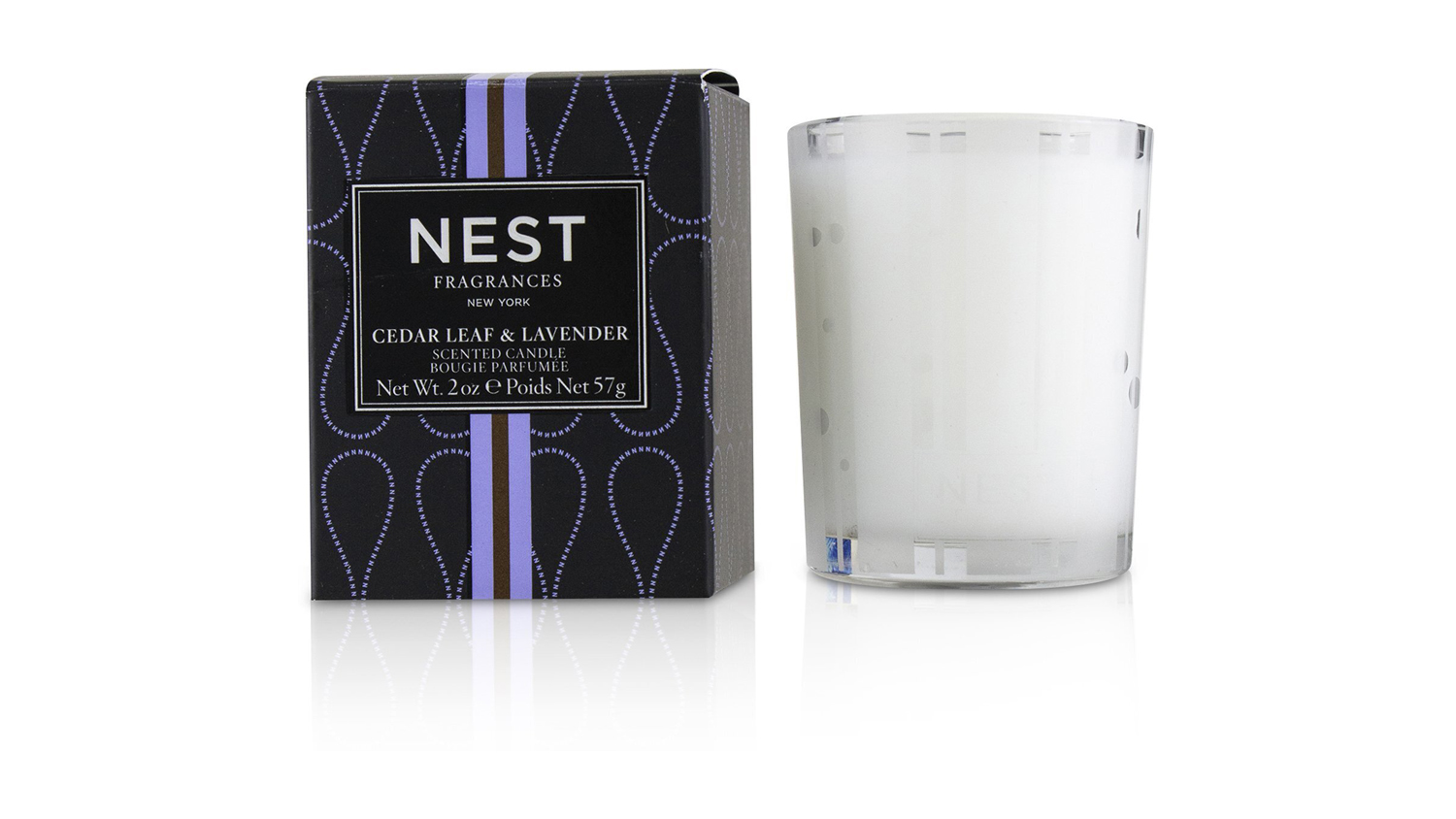 Nest Scented Candle - Cedar Leaf and Lavender - 57g/2oz