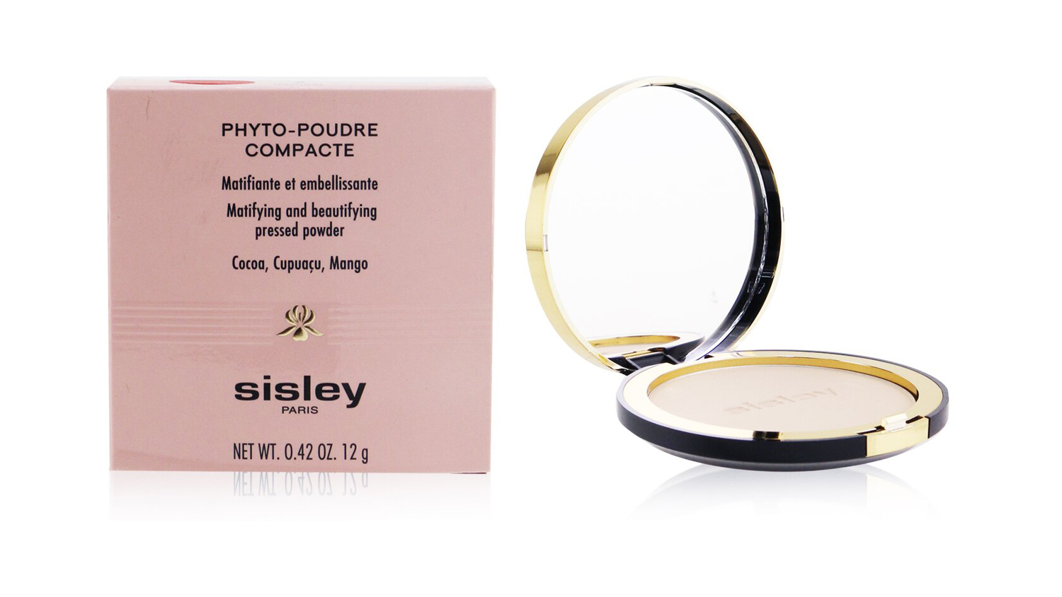 Sisley Phyto Poudre Compacte Matifying and Beautifying Pressed Powder - # 2 Natural - 12g/0.42oz