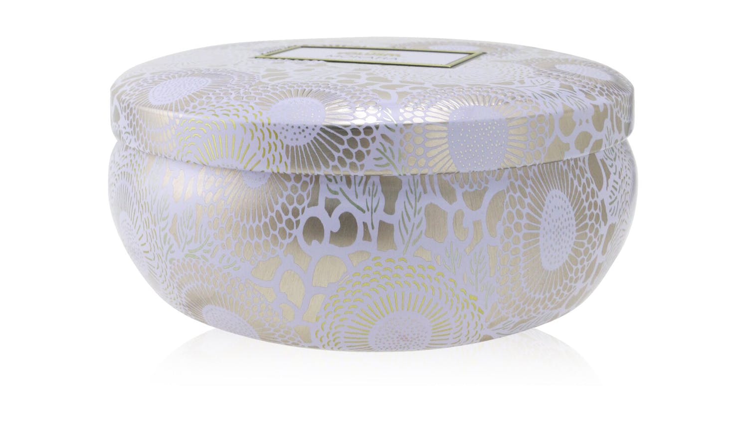 Voluspa 3 Wick Decorative Tin Candle - Mokara - 340g/12oz