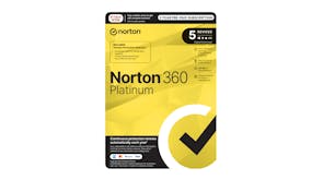 Norton 360 Platinum - 5 Devices 36 Months