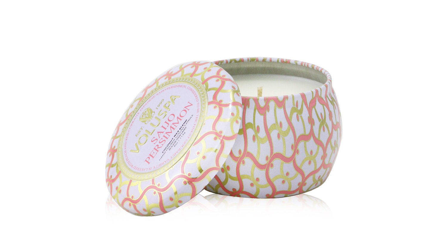 Mini Tin Candle - Saijo Persimmon - 113g/4oz