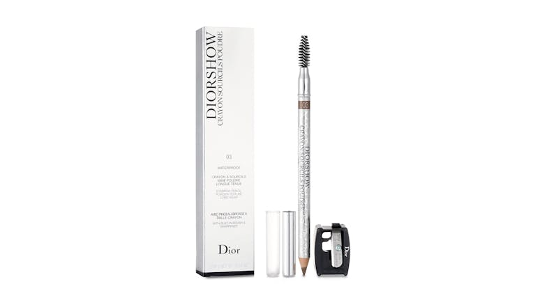 Christian Dior Diorshow Waterproof Crayon Sourcils Poudre - # 03 Brown - 1.19g/0.04oz