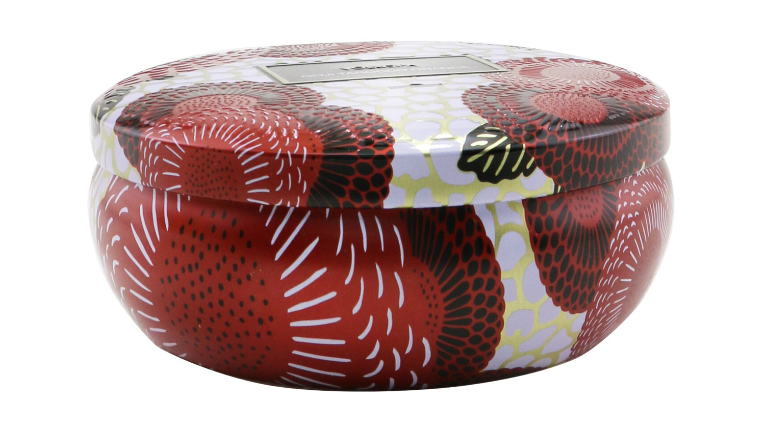 Voluspa 3 Wick Decorative Tin Candle - Spiced Goji Tarocco Orange - 340g/12oz