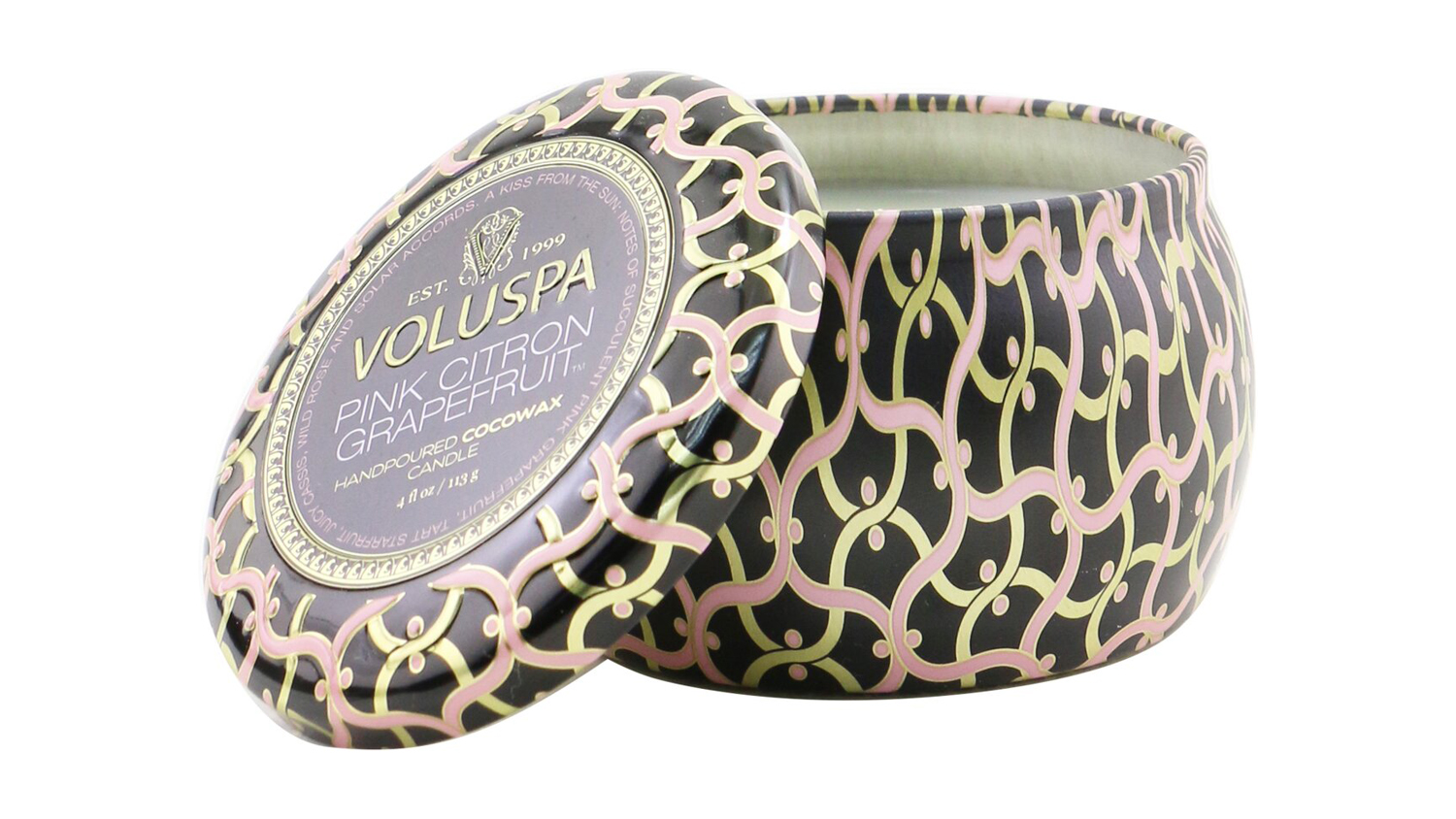 Voluspa Mini Tin Candle - Pink Citron Grapefruit - 113g/4oz