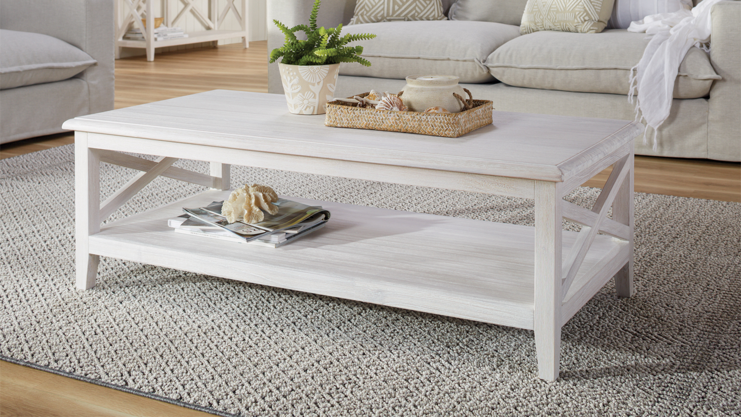 Harvey norman deals white coffee table