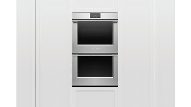 Fisher & Paykel 76cm Pyrolytic 17 Function Built-in Double Oven - Stainless Steel (OB76DPPTX1)