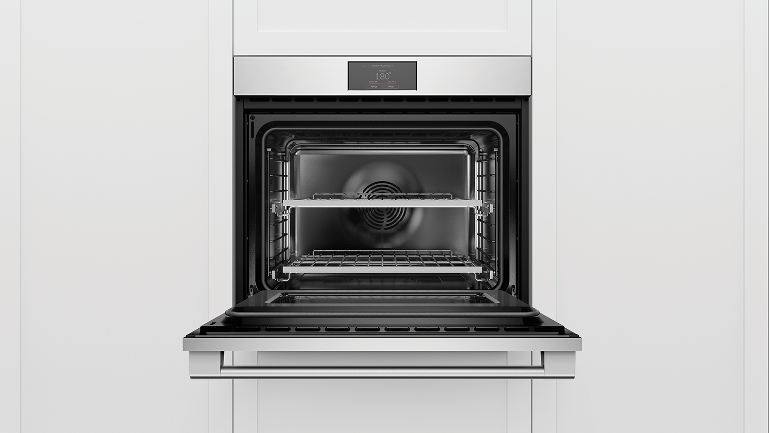 Fisher & Paykel 76cm Built-In Large Oven with 17 Functions - Stainless Steel (Series 9/OB76SPPTX1)