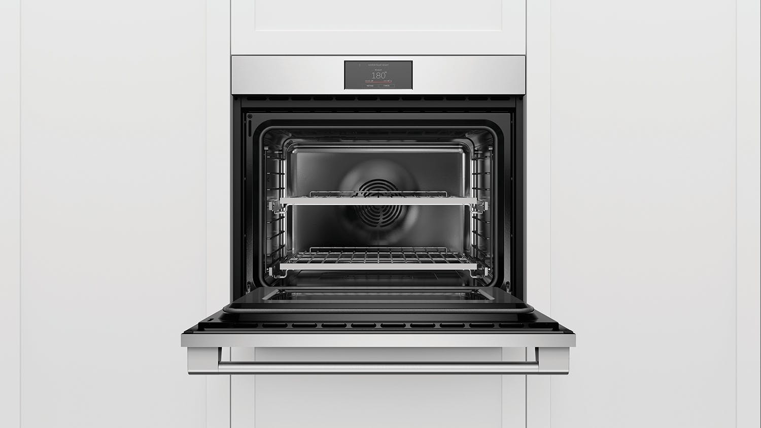 Fisher & Paykel 76CM 17 Function Pyrolytic Built-in Oven - Stainless Steel