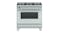 Fisher & Paykel 90CM Dual Fuel Freestanding Oven with Gas Cooktop - Stainless Steel