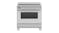 Fisher & Paykel 90CM Freestanding Oven with Induction Cooktop - Stainless Steel