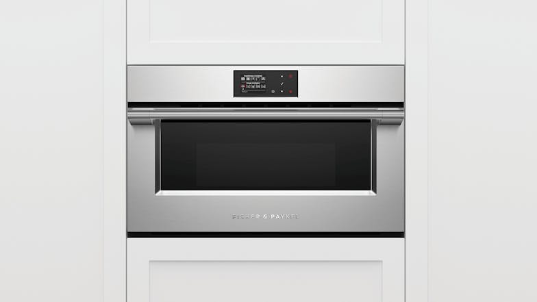 Fisher & Paykel 76CM 9 Function Combination Steam Built-in Oven - Stainless Steel