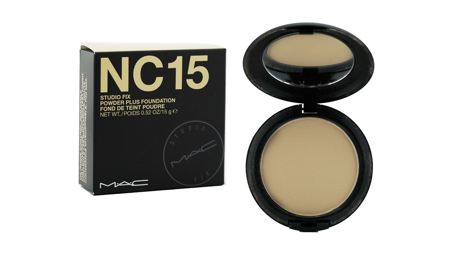 MAC Studio Fix Powder Plus Foundation NC15 15g/0.52oz Harvey Norman New Zealand