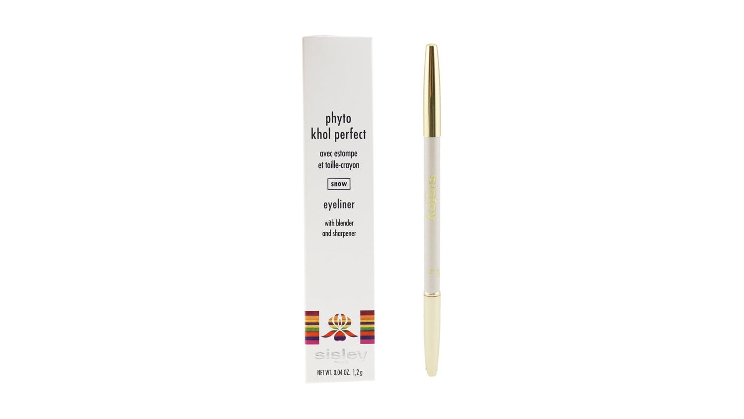 Phyto Khol Perfect Eyeliner (With Blender and Sharpener) - # Snow - 1.2g/0.04oz