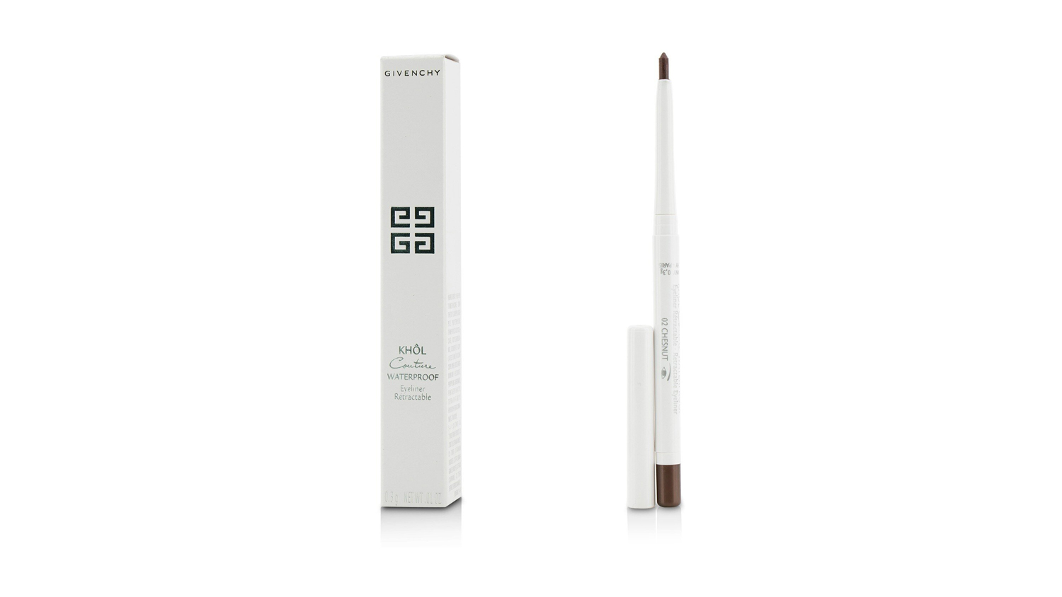 Khol Couture Waterproof Retractable Eyeliner - # 02 Chestnut - 0.3g/0.01oz