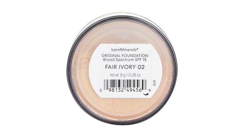 BareMinerals Original SPF 15 Foundation - # Fair Ivory - 8g/0.28oz