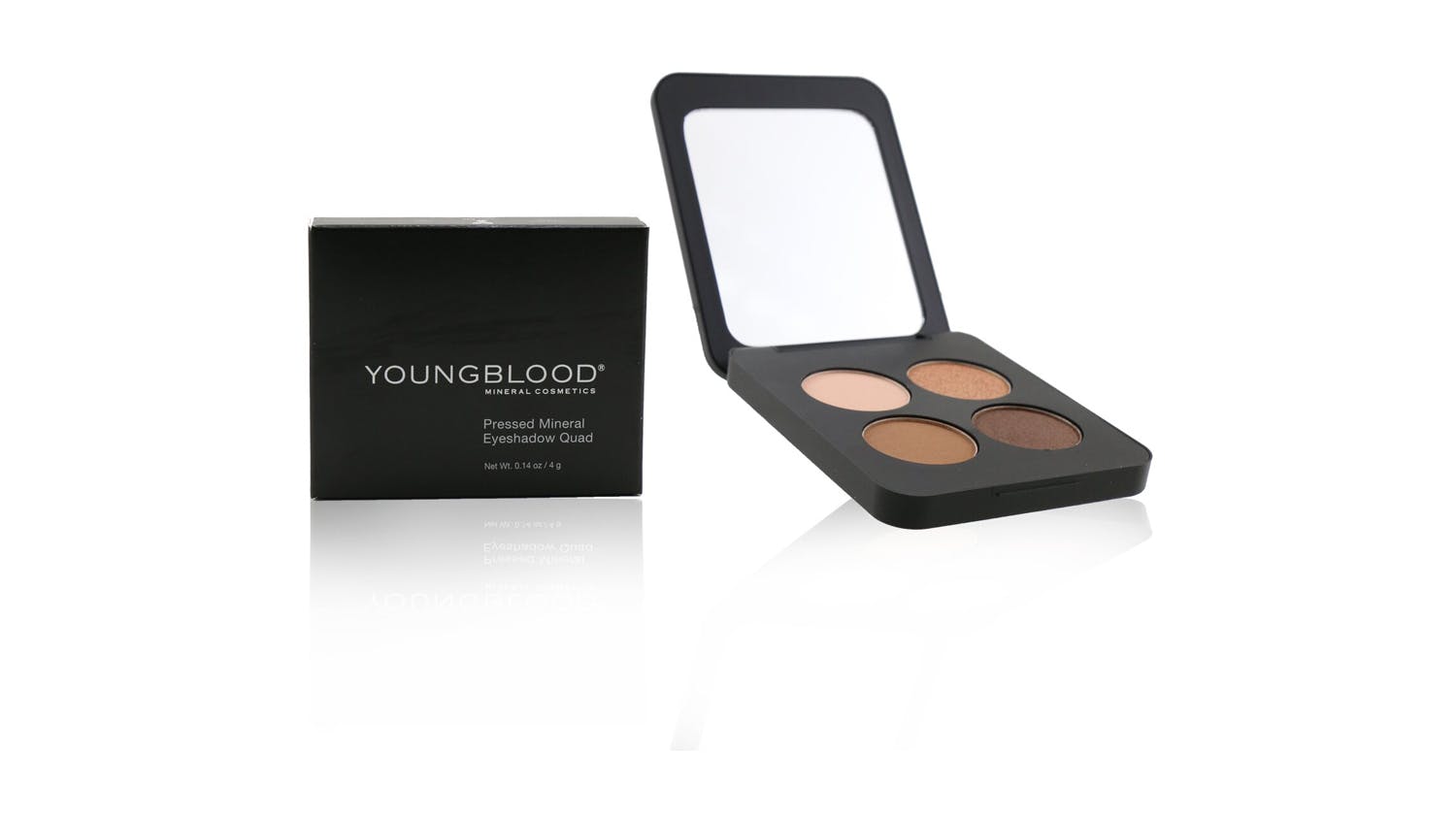 Youngblood Pressed Mineral Eyeshadow Quad - Sweet Talk - 4g/0.14oz