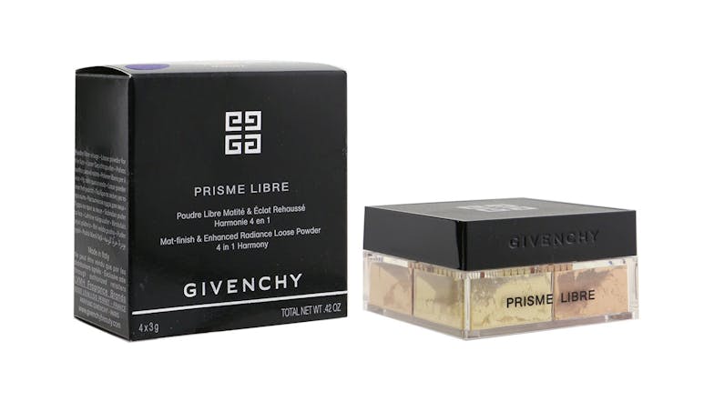 Prisme Libre Mat Finish & Enhanced Radiance Loose Powder 4 In 1 Harmony - # 5 Popeline Mimosa - 4x3g/0.105oz