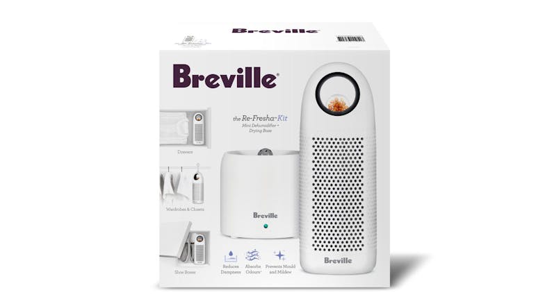 Breville the Re-Fresher Kit Mini Dehumidifier and Drying Base