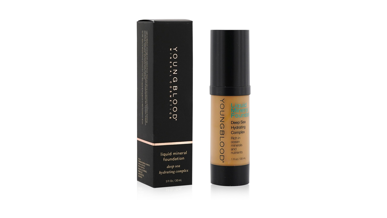 Youngblood Liquid Mineral Foundation - Suntan - 30ml/1oz