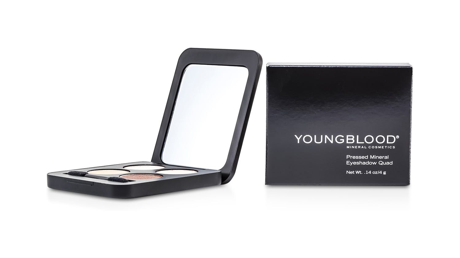 Youngblood Pressed Mineral Eyeshadow Quad - Eternit - 4g/0.14oz