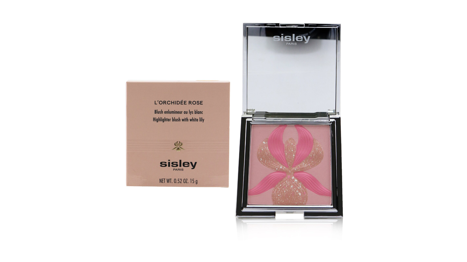 Sisley L'Orchidee Highlighter Blush With White Lily - Rose 181506 - 15g/0.52oz