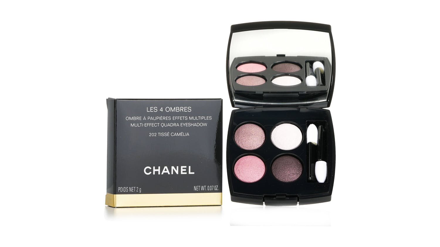 Chanel Les 4 Ombres Quadra Eye Shadow - No. 202 Tisse Camelia - 2g/0.07oz