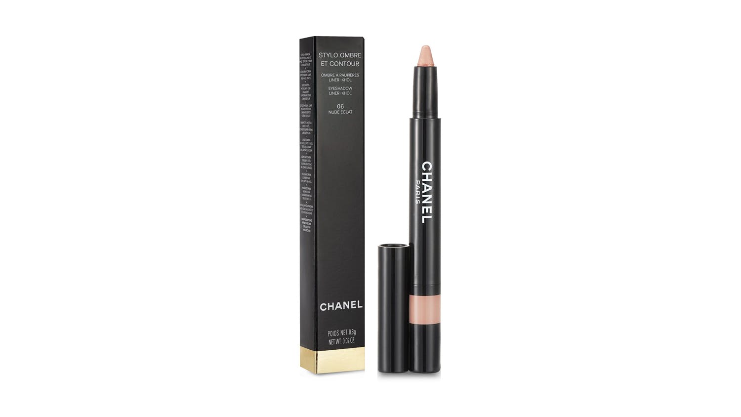 Chanel Stylo Ombre Et Contour (Eyeshadow/Liner/Khol) - # 06 Nude Eclat - 0.8g/0.02oz