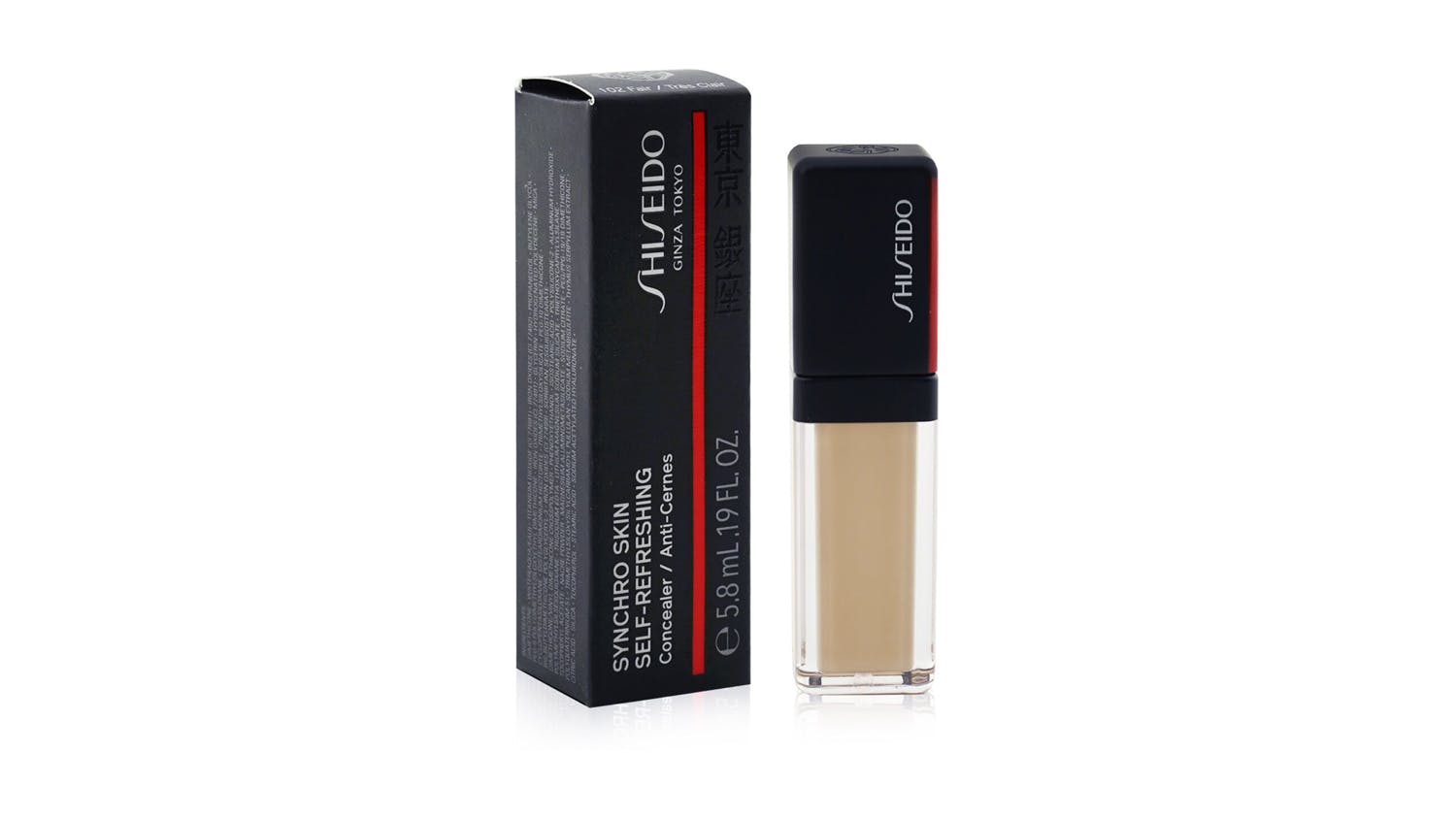 Shiseido Synchro Skin Self Refreshing Concealer - # 102 Fair - 5.8ml/0.19oz