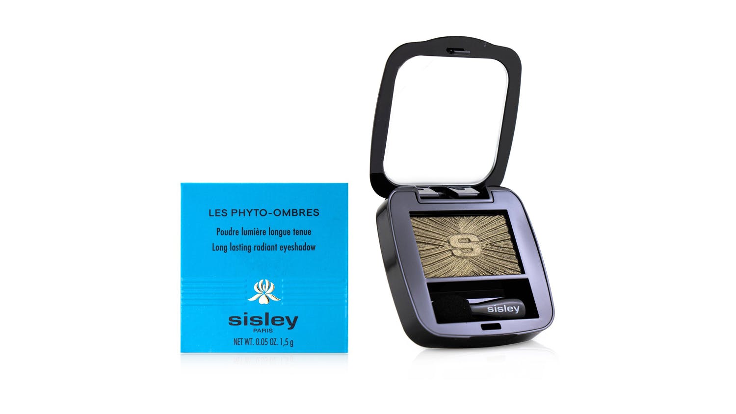 Sisley Les Phyto Ombres Long Lasting Radiant Eyeshadow - # 25 Metallic Khaki - 1.5g/0.05oz