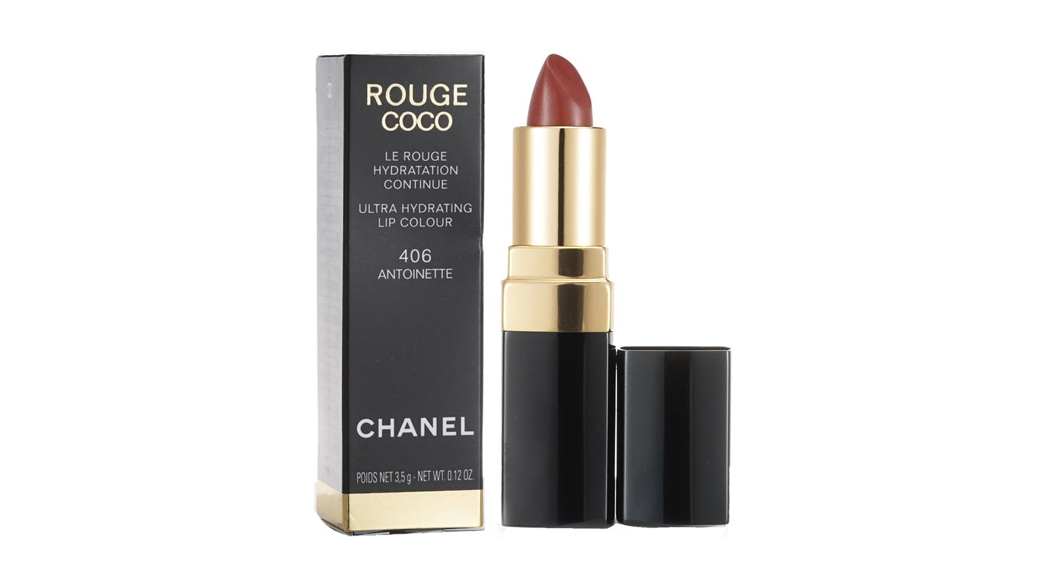 Chanel Rouge Coco Ultra Hydrating Lip Colour - # 406 Antoinette - 3.5g/0.12oz