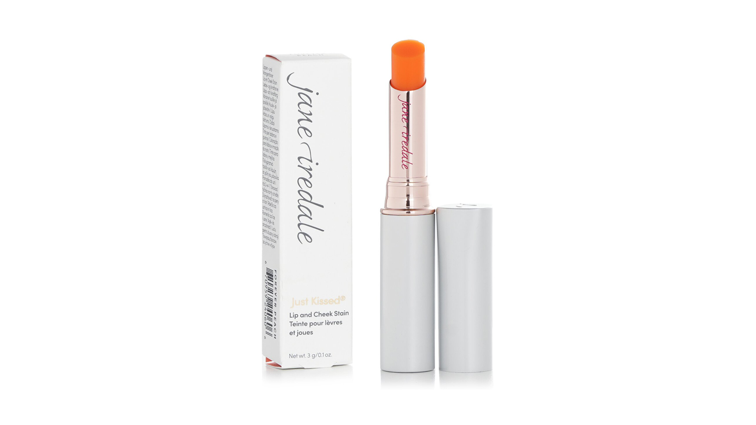 Jane Iredale Just Kissed Lip and Cheek Stain - Forever Peach - 3g/0.1oz