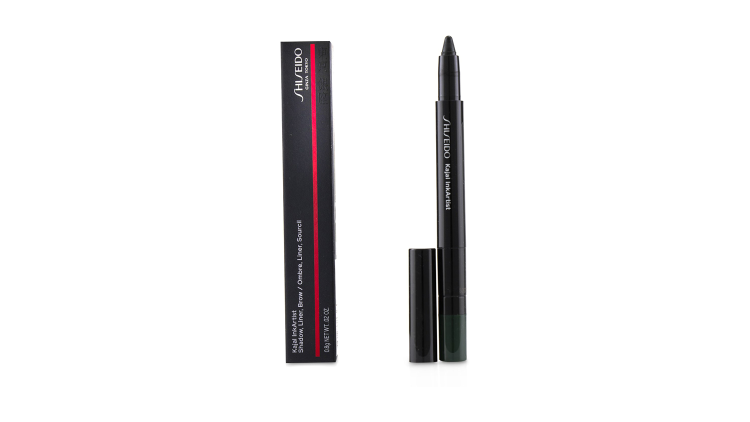 Shiseido Kajal InkArtist (Shadow, Liner, Brow) 06 Birodo Green
