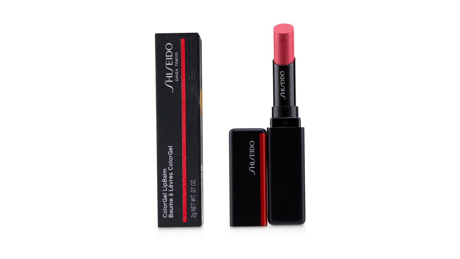 Shiseido ColorGel LipBalm - # 104 Hibicus (Sheer Warm Pink) - 2g/0.07oz