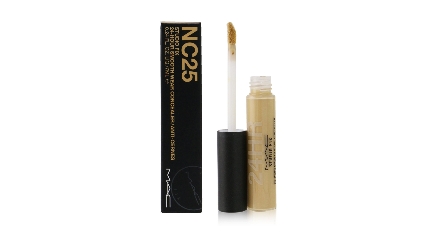 Studio Fix 24 Hour Smooth Wear Concealer - # NC25 (Light Beige With Golden Peach Undertone) - 7ml/0.24oz