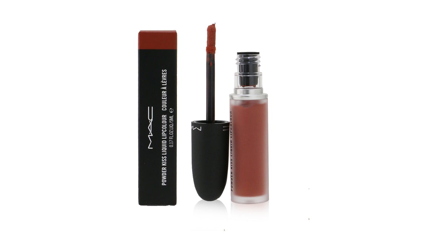 MAC Powder Kiss Liquid Lipcolour - # 989 Mull It Over - 5ml/0.17oz