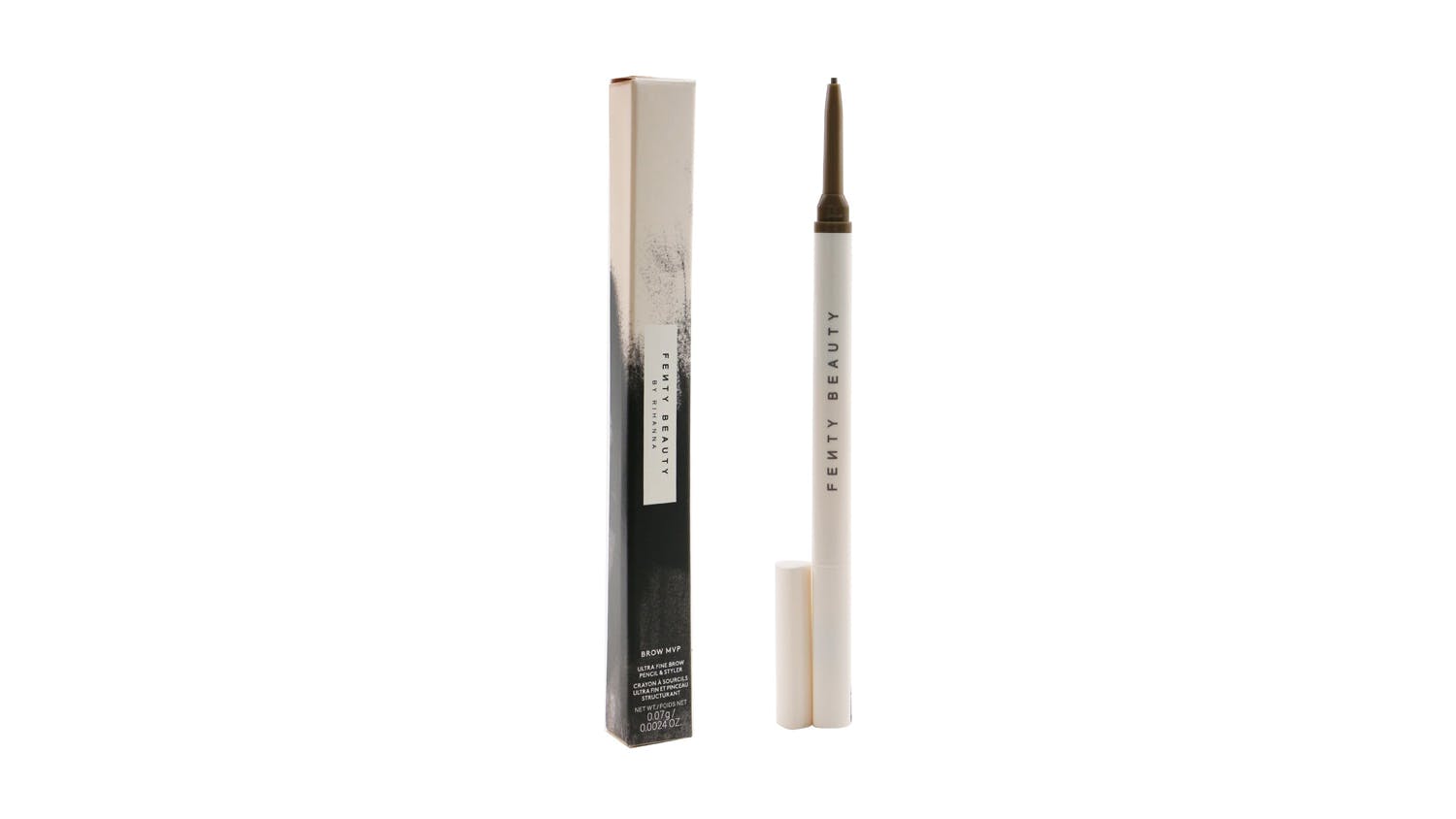 Fenty Beauty by Rihanna Brow MVP Ultra Fine Brow Pencil & Styler - # Ash Brown - 0.07g/0.0024oz