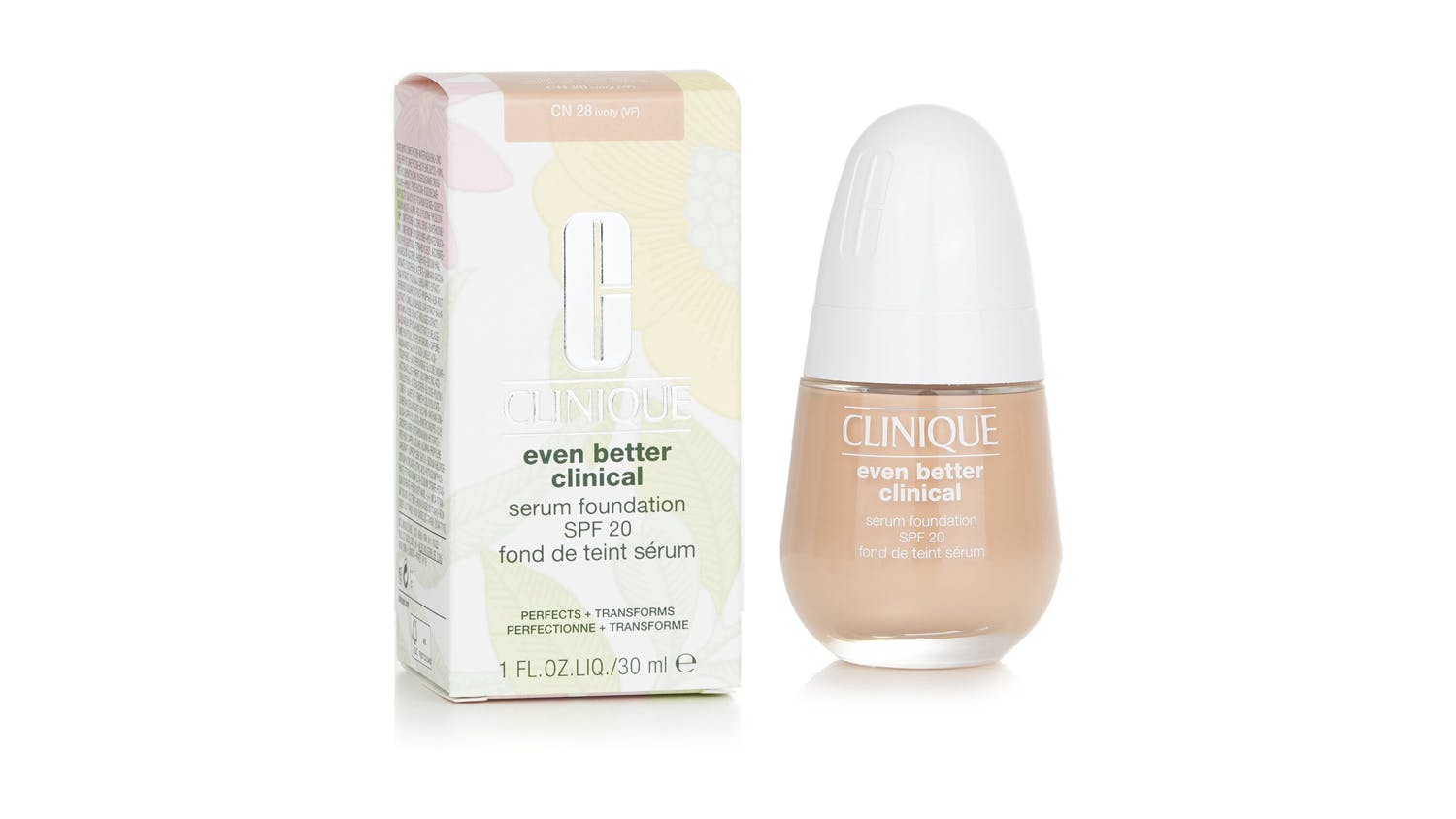 Clinique Even Better Clinical Serum Foundation SPF 20 - # CN 28 Ivory - 30ml/1oz