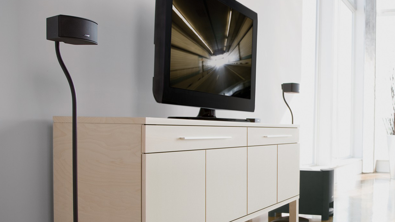 Bose Floor Stands for Surround Sound Speakers - Black (UFS-20 II)