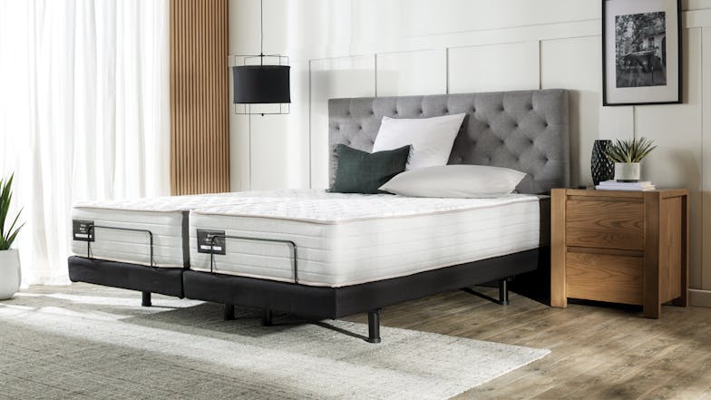 King Koil Conforma Classic II Firm Split Super King Mattress with Refresh Adjustable Base by A.H. Beard