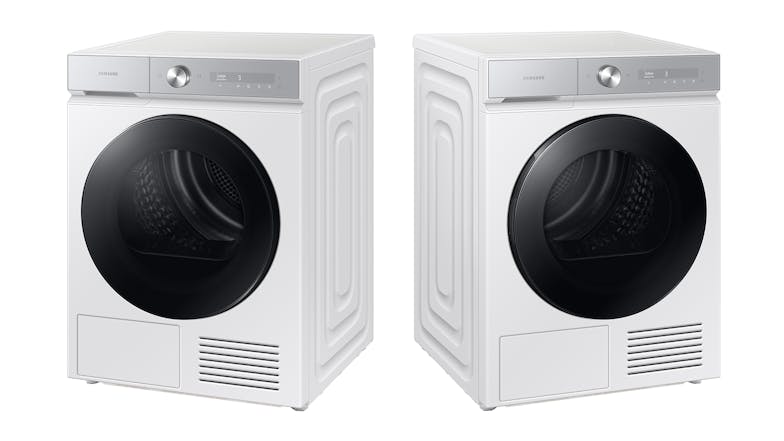 Samsung 9kg 19 Program Heat Pump Condenser Dryer - White (Bespoke AI/DV90BB9440GH)