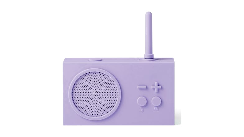 Lexon Tykho 3 FM Radio w/ Bluetooth - Lilac