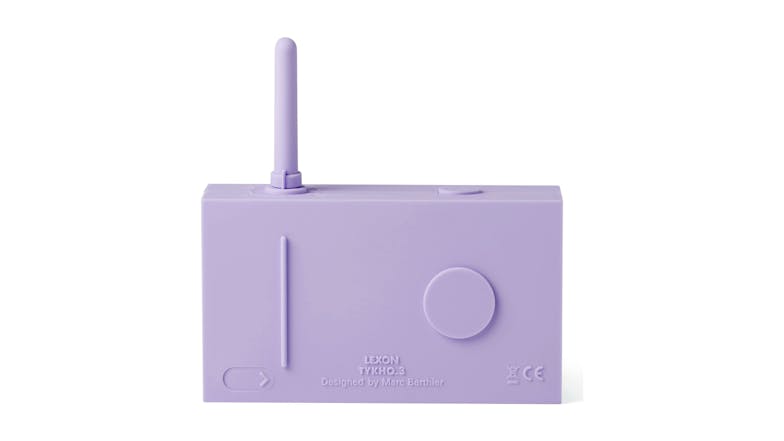 Lexon Tykho 3 FM Radio w/ Bluetooth - Lilac